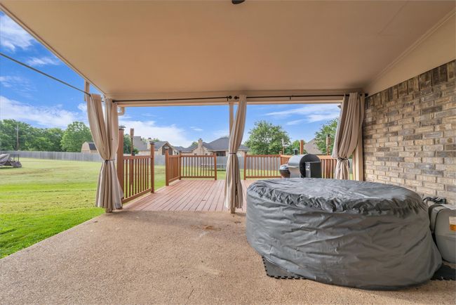 View of patio / terrace with a wooden deck | Image 32