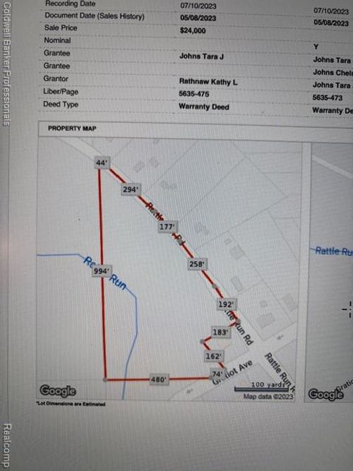 VL Rattle Run Road, St Clair Township, MI, 48079 | Card Image