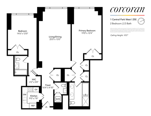 25e-1 Central Park W, New York, NY, 10023-7703 | Card Image