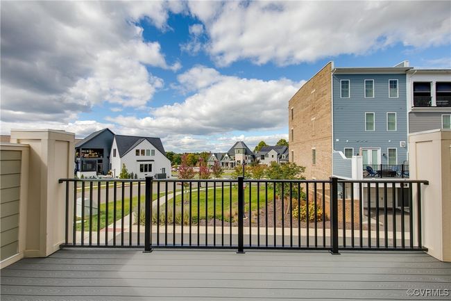 Wooden deck featuring a residential view | Image 15