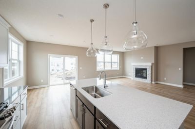 (Photo of similar home, features will vary) Enjoy plenty of seating at the kitchen island. | Image 3