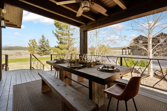 Veranda, Outdoor eating area adjacent to Chefs Kitchen. | Image 28