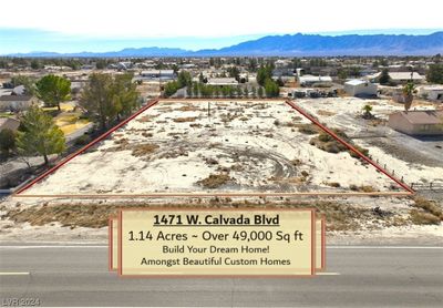 1471 W Calvada Boulevard, Home with 0 bedrooms, 0 bathrooms and null parking in Pahrump NV | Image 1