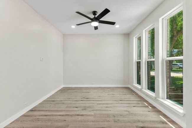 Spare room with recessed lighting, & ceiling fan | Image 27