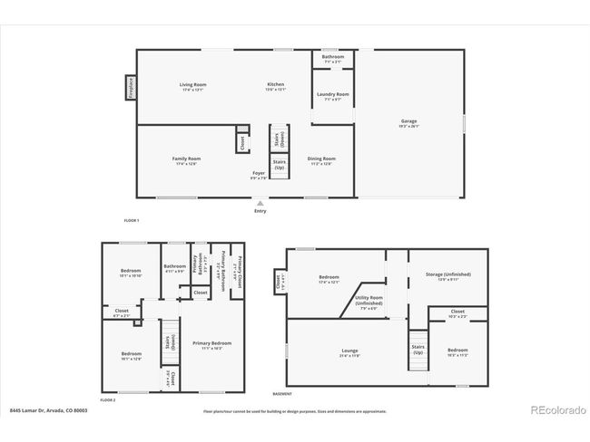 8445 Lamar Dr, House other with 5 bedrooms, 3 bathrooms and null parking in Arvada CO | Image 34