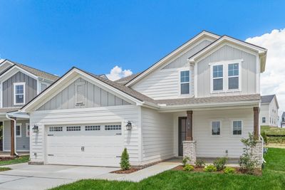 The best selling Ashland floorplan. 4 beds, 3.5 baths, with front porch and rear extended patio. HUGE Upstairs Gameroom. This home is MOVE IN READY - come TOUR today! | Image 3