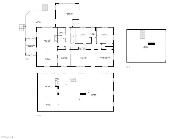 2025 W Main St, House other with 3 bedrooms, 2 bathrooms and null parking in Yadkinville NC | Image 47