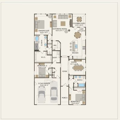 Pulte Homes, McKinney floor plan | Image 2