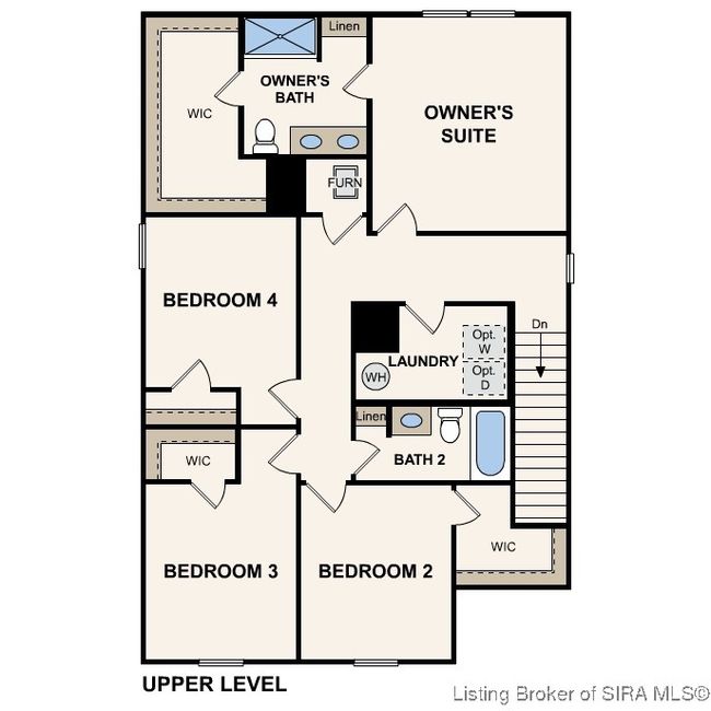 5312 Ethan Way, Home with 4 bedrooms, 3 bathrooms and null parking in Jeffersonville IN | Image 4