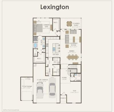 Pulte Homes, Lexington floor plan | Image 2