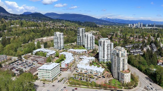 1007 - 235 Guildford Way, Condo with 2 bedrooms, 2 bathrooms and 2 parking in Port Moody BC | Image 2