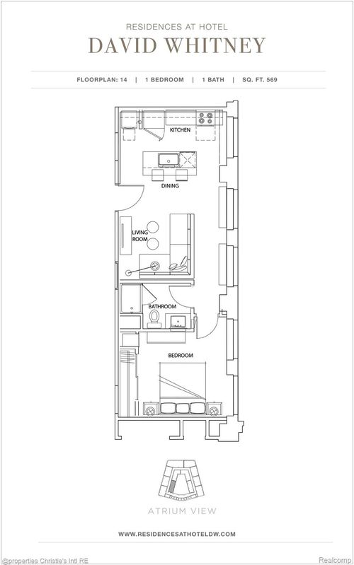 1214-1 Park Avenue, Detroit, MI, 48226 | Card Image