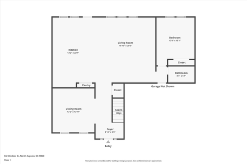 342 Windsor Dr, North Augusta, SC, 29860-9419 | Card Image