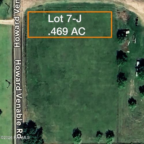 0 Howard Vendable Road, Lot 7-J Road, Sunset, LA, 70584 | Card Image