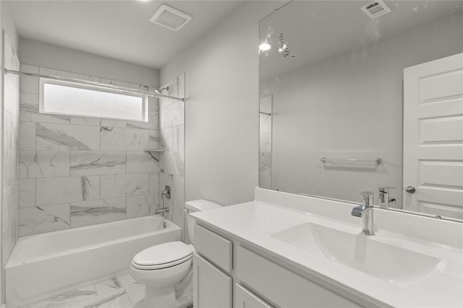 This photo is for illustrative purposes only and is not to be considered an exact replica of the finished home. Rendering does not match the finished product in terms of features, colors, landscaping, etc. Pricing, specifications, square footage and materials are subject to change at any time and without notice. | Image 12