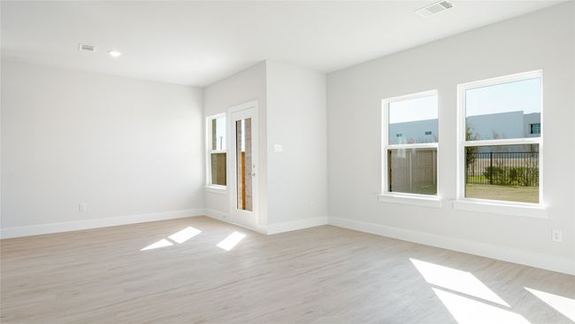 Empty room featuring light hardwood / wood-style floors | Image 4