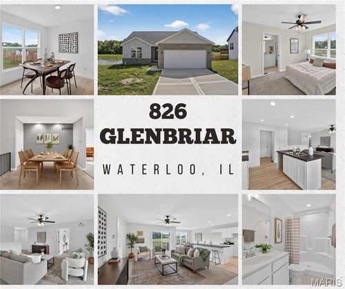 826 Glenbriar Dr, Waterloo, IL, 62298-2025 | Card Image