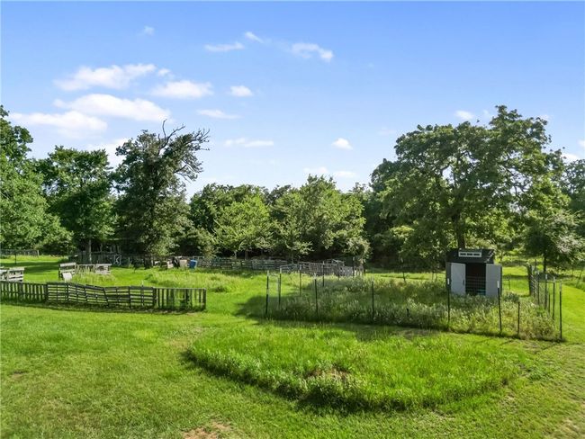 View of yard featuring a storage unit | Image 38