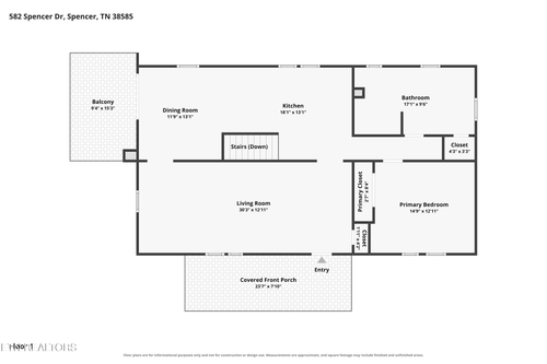 582 Spencer Dr, Spencer, TN, 38585-3206 | Card Image