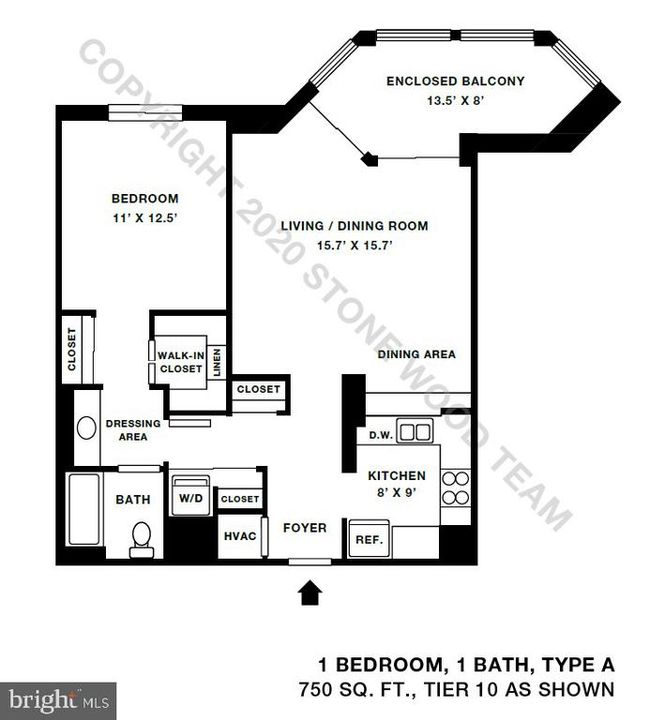 UNIT-710 - 2121 Jamieson Ave, Condo with 1 bedrooms, 1 bathrooms and null parking in ALEXANDRIA VA | Image 21