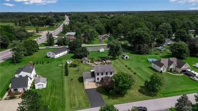 1151 Virginia Dr, Alden, NY - Drone Front | Image 2