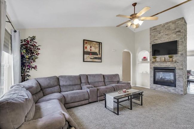 Main Level Living Room with Fireplace | Image 4