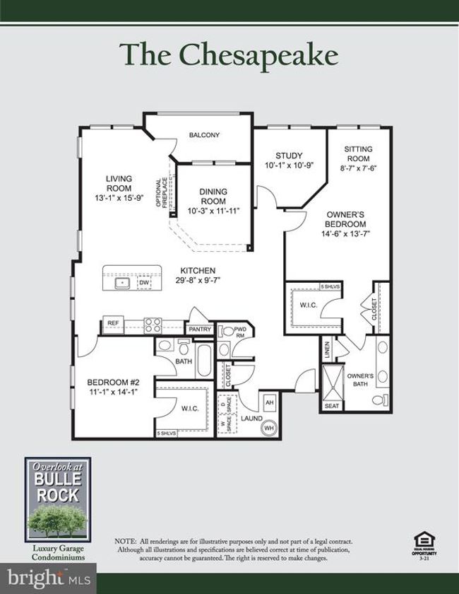 UNIT-301 - 406 Bold Ruler Ct, Condo with 2 bedrooms, 3 bathrooms and null parking in HAVRE DE GRACE MD | Image 4