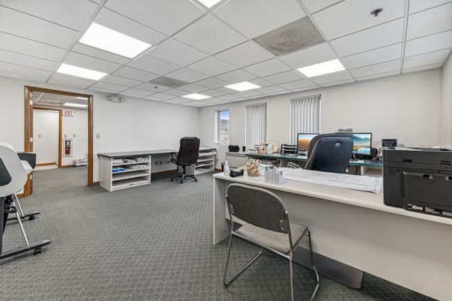 Upstairs office space, storage closet and full bat | Image 14