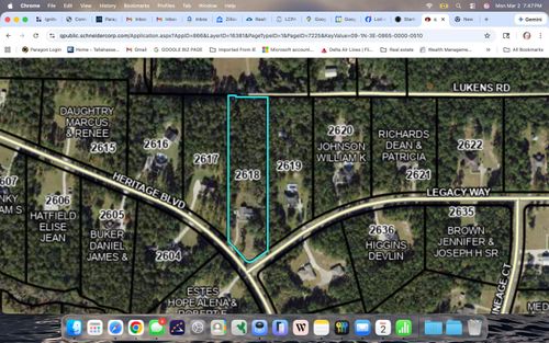 498 Heritage Blvd, Monticello, FL, 32344-3368 | Card Image