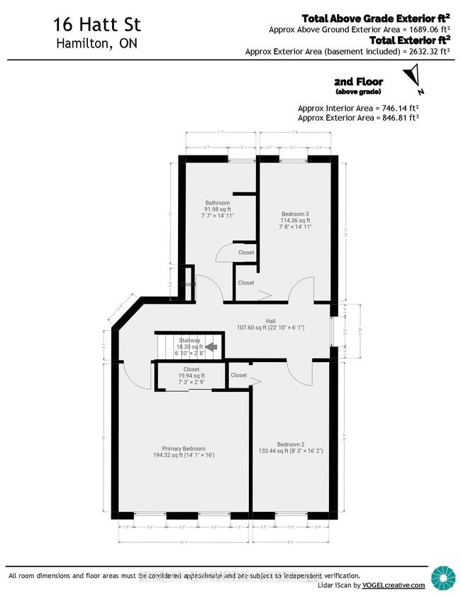 16 Hatt St, House attached with 3 bedrooms, 3 bathrooms and null parking in Dundas ON | Image 30