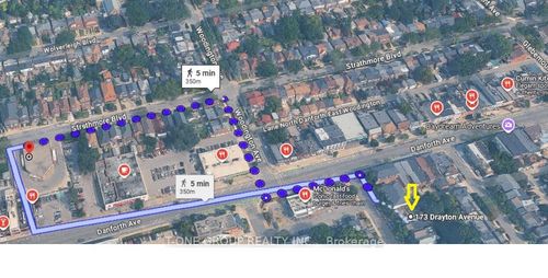 173 Drayton Ave, Toronto, ON, M4C3M1 | Card Image