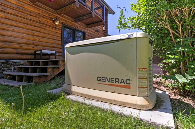 Exterior view of a back up generator power unit | Image 47