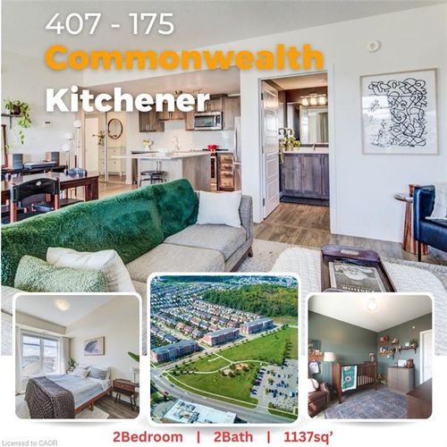 407-175 Commonwealth St, Kitchener, ON, N2E0H4 | Card Image
