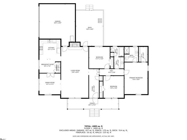 217 Devenger Rd, House other with 3 bedrooms, 2 bathrooms and 2 parking in Greer SC | Image 34