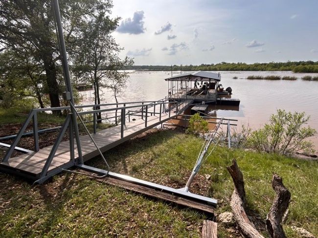 Dock area featuring a water view | Image 13