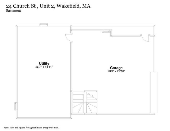 2 - 24 Church St, House attached with 4 bedrooms, 4 bathrooms and 2 parking in Wakefield MA | Image 34