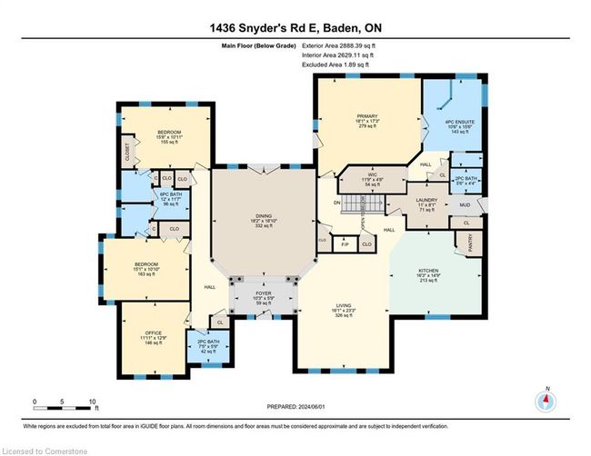 1436 Snyder's Rd E, House other with 5 bedrooms, 6 bathrooms and 9 parking in Baden ON | Image 47