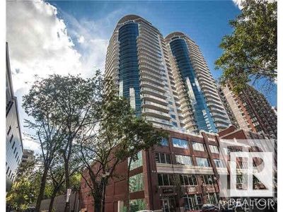 1005 - 10136 104 St Nw, Condo with 1 bedrooms, 1 bathrooms and null parking in Edmonton AB | Image 1