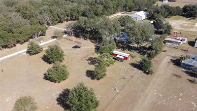 Partial Aerial View of Pasture and Main Taxi Way...Red Shed does not convey! | Image 3