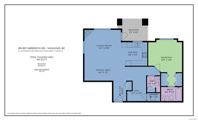 201 - 2117 Meredith Rd, Condo with 1 bedrooms, 2 bathrooms and 1 parking in Nanaimo BC | Image 27
