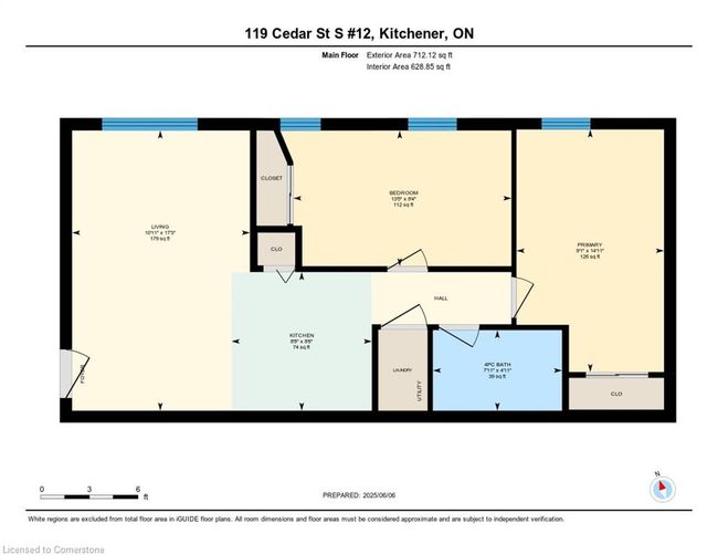 12 - 119 Cedar St S, House attached with 2 bedrooms, 1 bathrooms and 1 parking in Kitchener ON | Image 33
