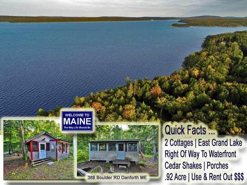 388 Boulder Road, Danforth, ME, 04424 | Card Image