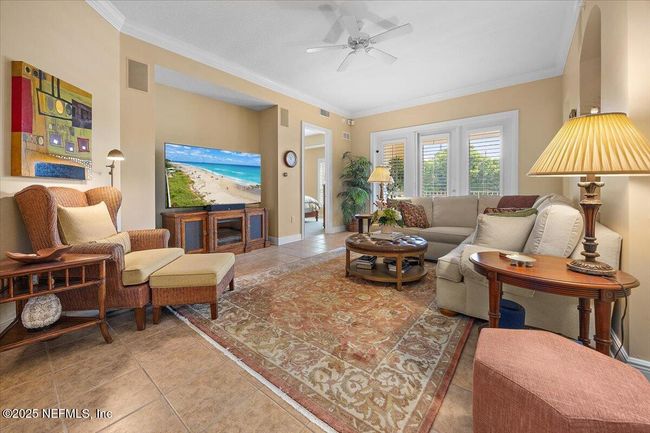Opens to Balcony overlooking the Clubhouse & Pool | Image 8