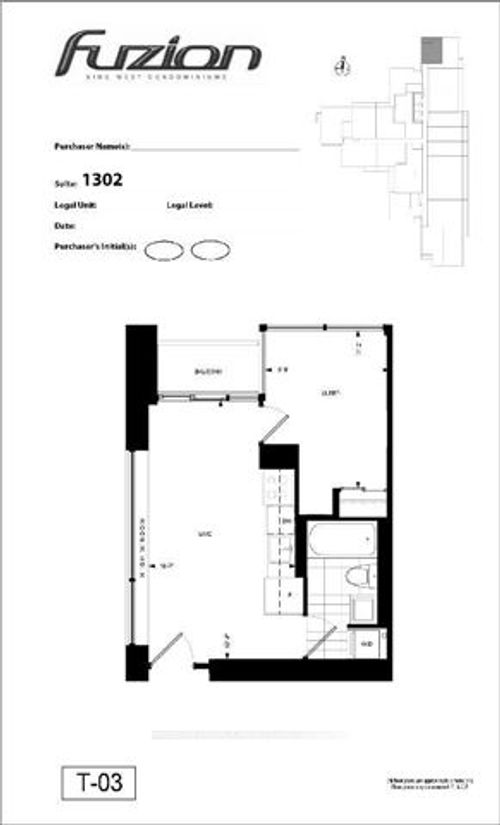 1302-20 Joe Shuster Way, Toronto, ON, M6K0A3 | Card Image