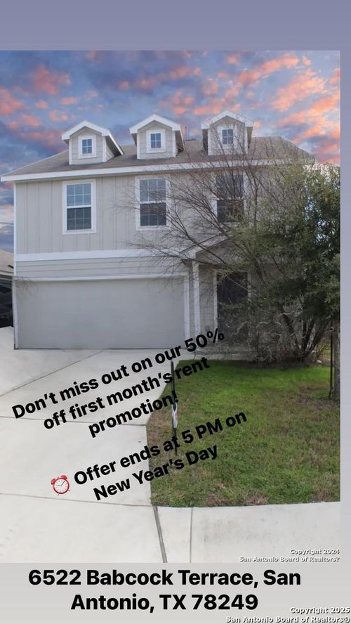 6522 Babcock Ter, San Antonio, TX, 78249-3577 | Card Image