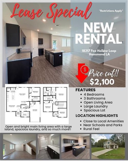 18317 Fox Hollow Loop Loop, Hammond, LA, 70401 | Card Image