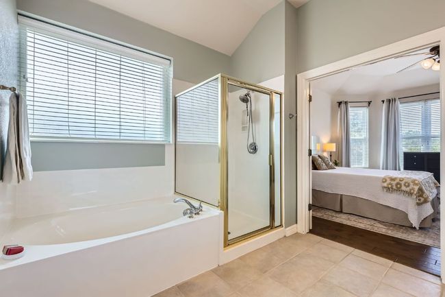 Ensuite bathroom with garden bathtub and shower | Image 17