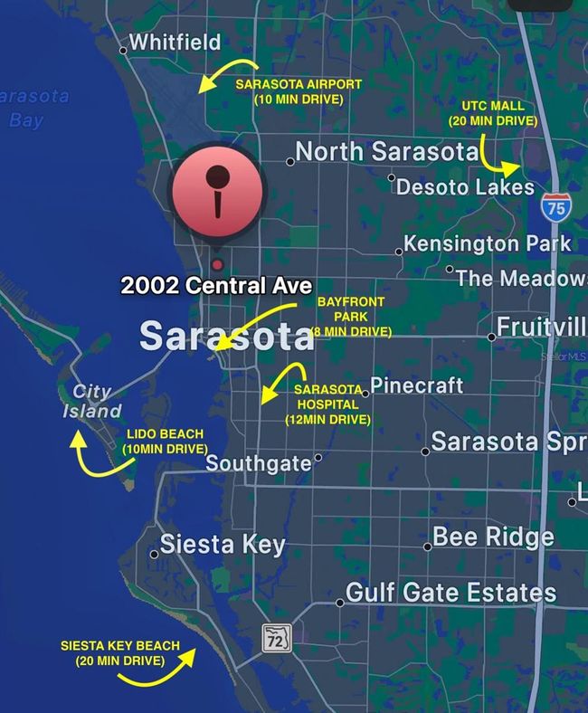2002 Central Ave, House other with 2 bedrooms, 1 bathrooms and null parking in Sarasota FL | Image 55