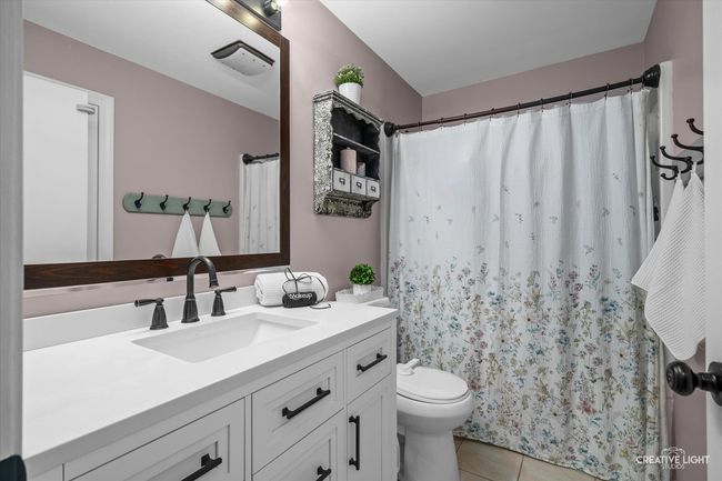 Updated full bath with vanity. | Image 16