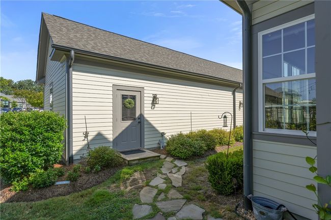 Easy short path from garage to back door. | Image 7
